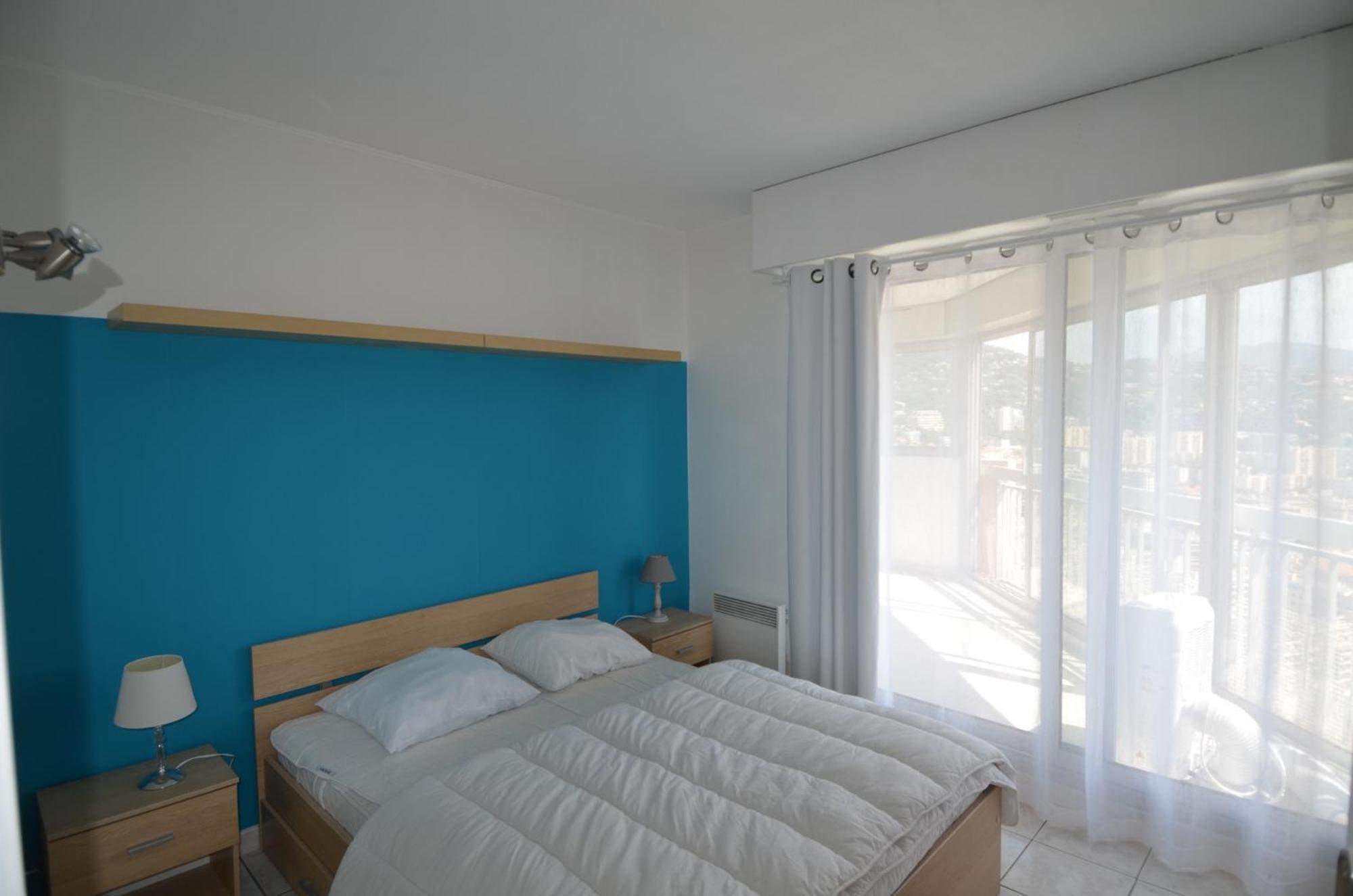 Babylone - Appartement Vue Panoramique Avec Piscine Pour 6 Personnes A Nice Quartier Pessicart Exterior photo